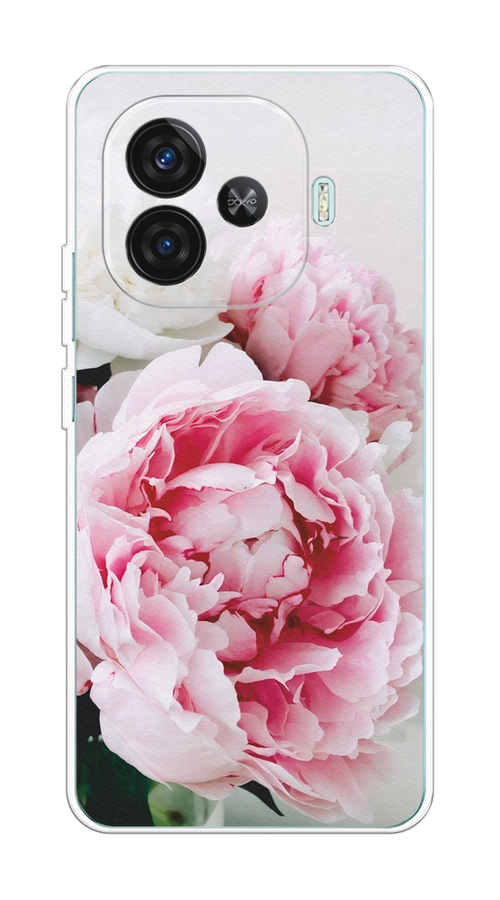 

Чехол на Vivo iQOO Z9 Розовые и белые пионы, Розовый;белый, 2612150-1