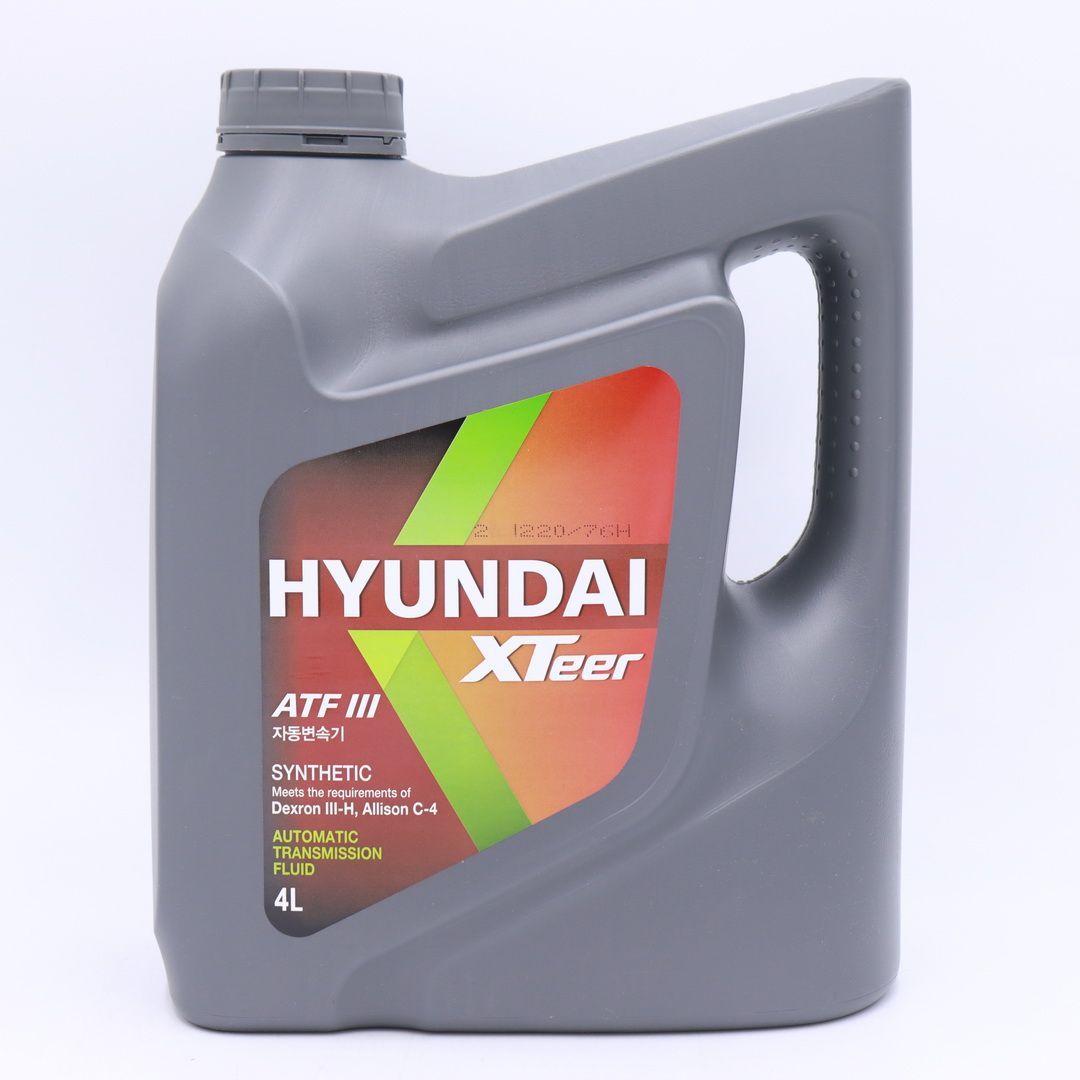 Трансмиссионное масло HYUNDAI XTeer ATF III 4л