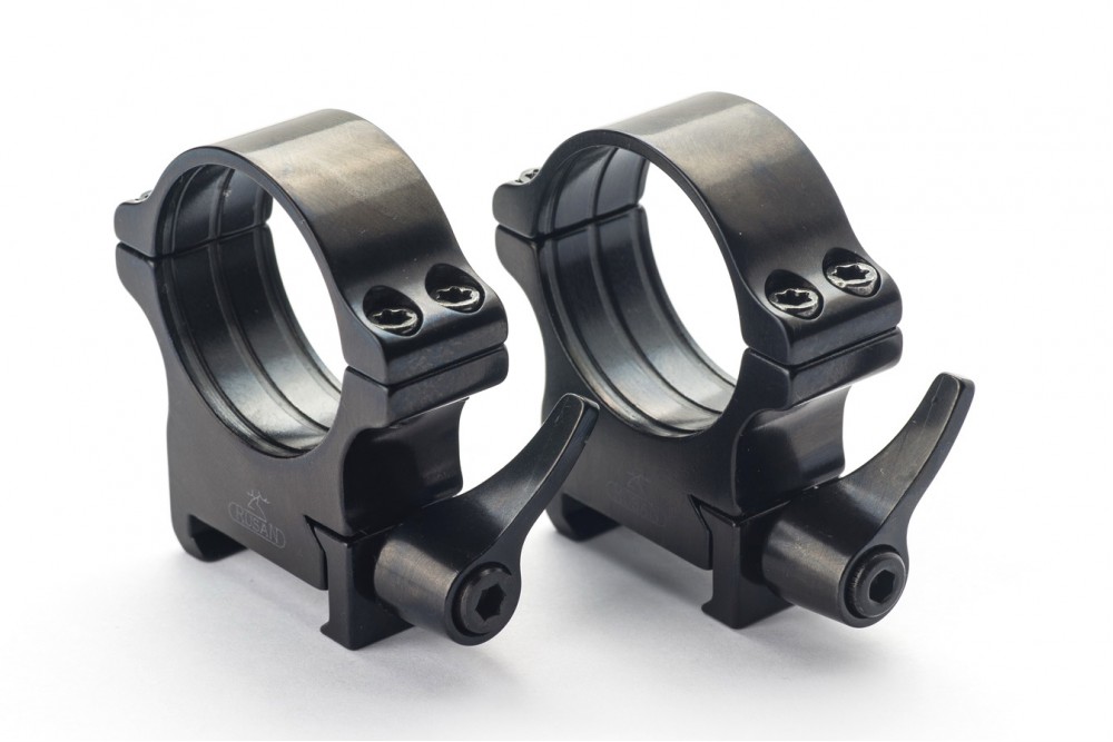 

Кольца Rusan быстросъемные Weaver на 25,4мм H12 рычажные (050-25,4-12-R), 050-25,4-12-r