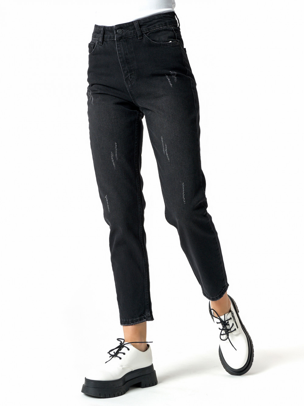 

Джинсы женские NoBrand AD536 серые M; L, AD536