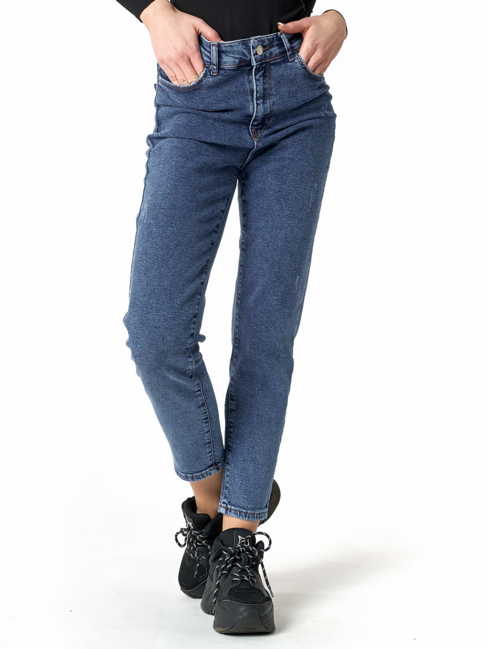 

Джинсы женские NoBrand AD836 синие M; L, AD836