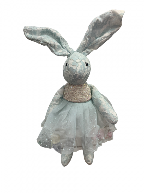 Эксклюзивная игрушка Ningbo Кружевной кролик со стразами 55 см