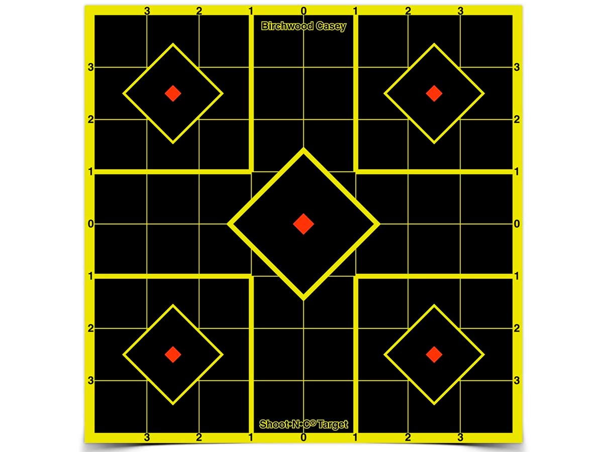 Мишень осыпающаяся Birchwood Shoot N C Sight-In Target 8