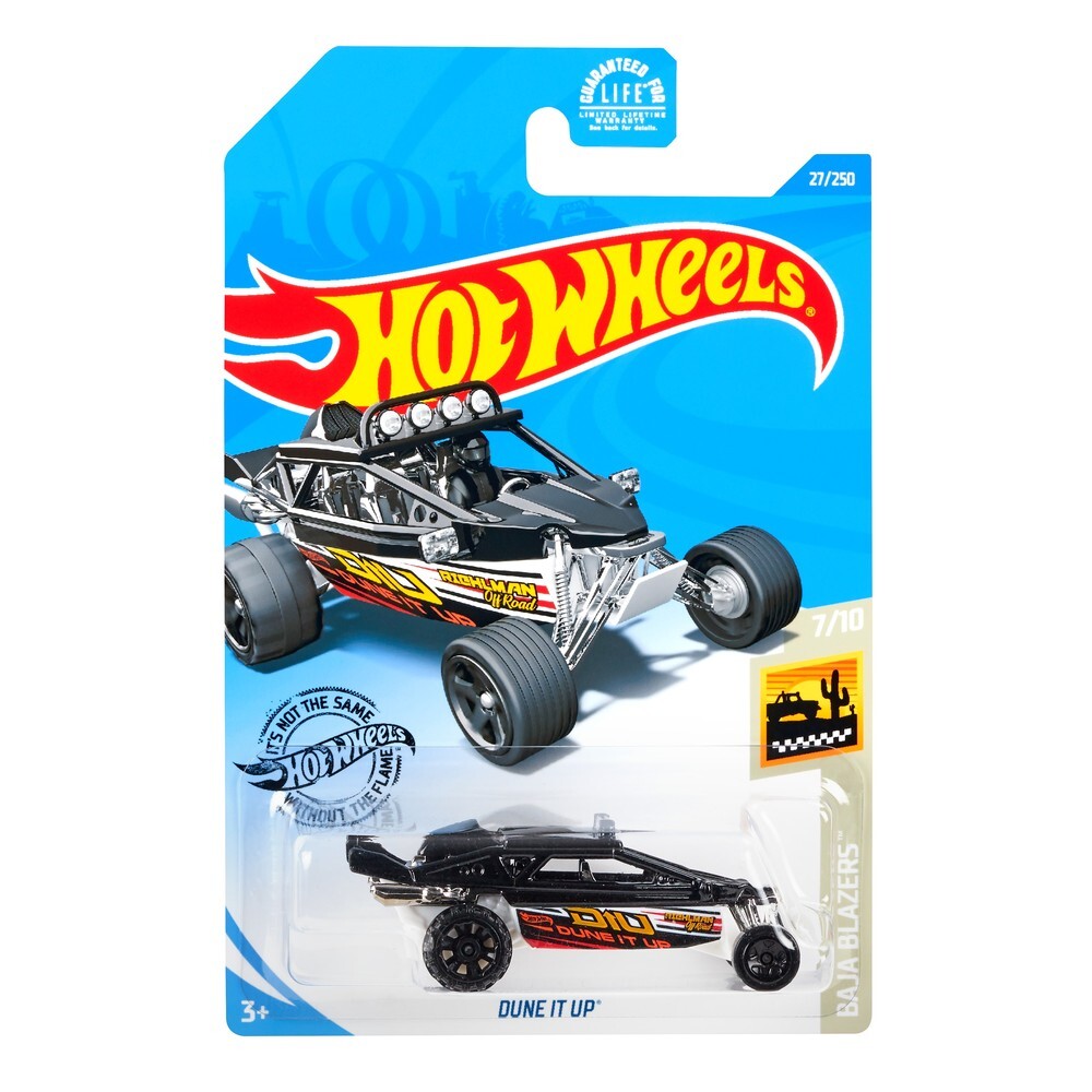 

Машинка Hot Wheels коллекционная DUNE IT UP черный GHF87, GHF87