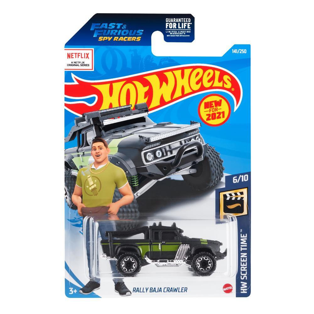 

Машинка Hot Wheels коллекционная RALLY BAJA CRAWLER черный GRX38, GRX38