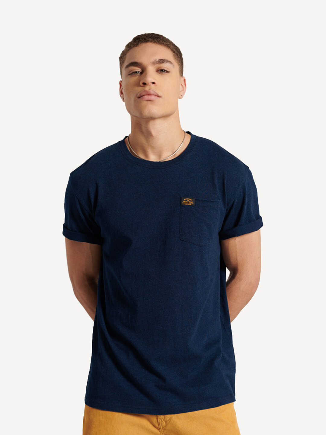 фото Футболка мужская superdry boho indigo tee синяя m