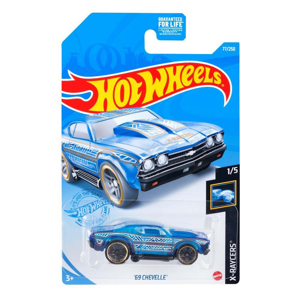 

Машинка Hot Wheels коллекционная 69 CHEVELLE синий GTB29, GTB29
