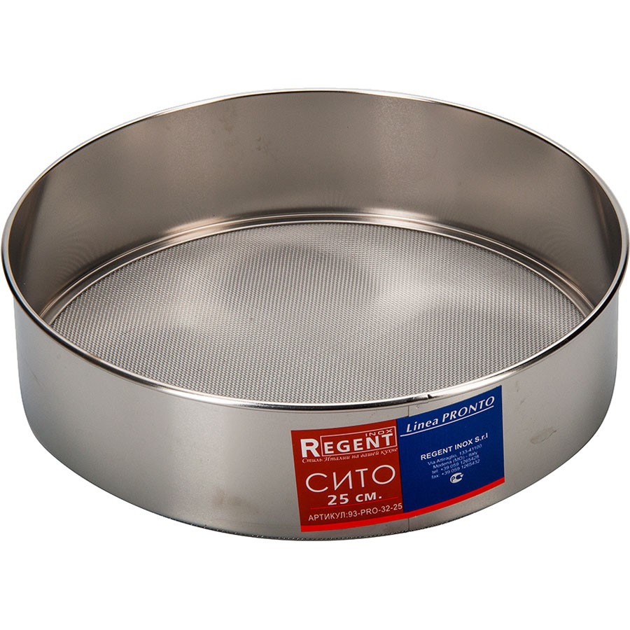 

Regent inox Сито 25см Linea PRONTO 93-PRO-32-25, Серый