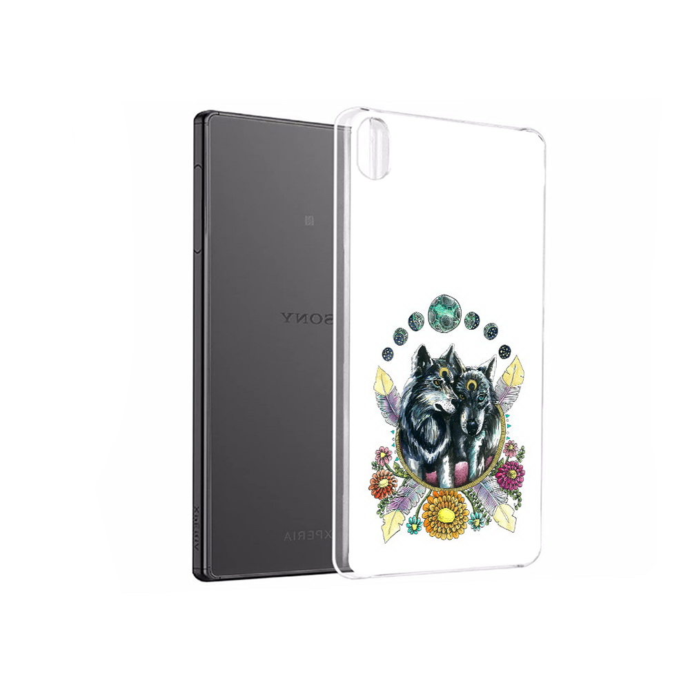 

Чехол MyPads Tocco для Sony Xperia X Performance красивые волки абстракция, Прозрачный, Tocco