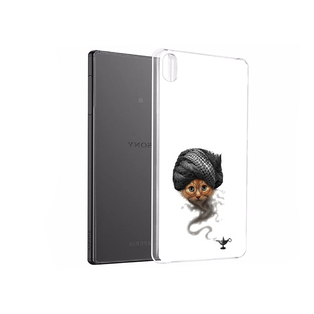 

Чехол MyPads Tocco для Sony Xperia X Performance кот джин (PT28977.239.398), Прозрачный, Tocco