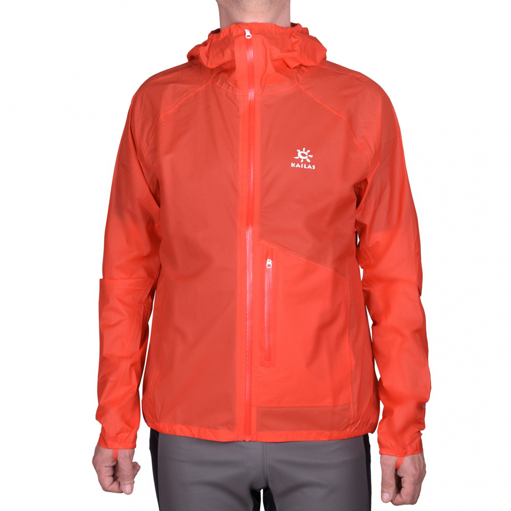 Куртка мужская Kailas AERO Nebula Light Trail Running Hardshell красная 3XL 35980₽