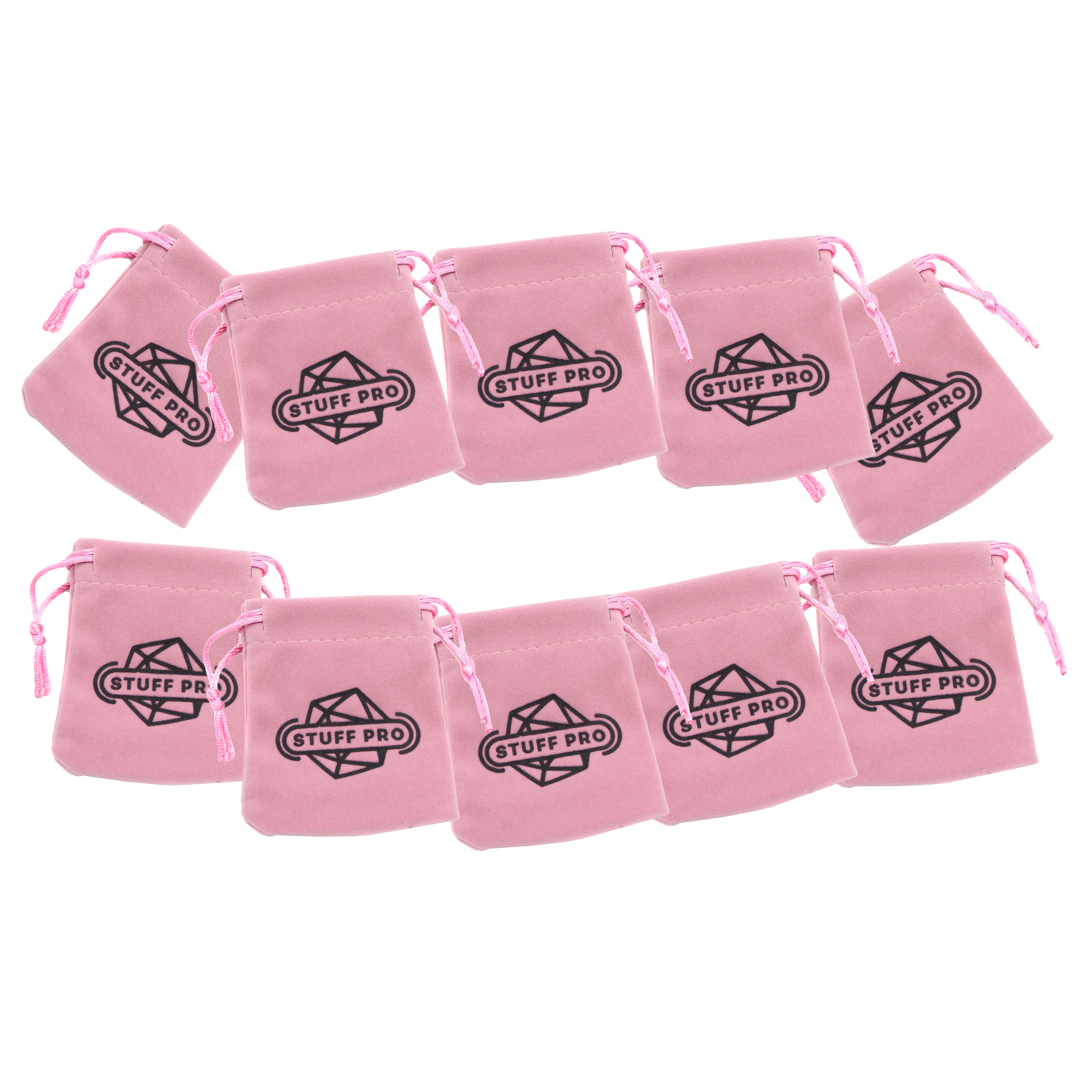 

Мешочки для кубиков STUFF-PRO DnD 9x7 см Розовый 10 шт, DnD