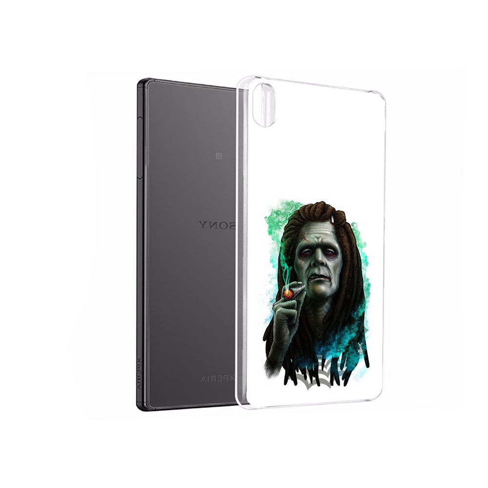 

Чехол MyPads Tocco для Sony Xperia X Performance зеленый мужчина с сигаретой, Прозрачный, Tocco