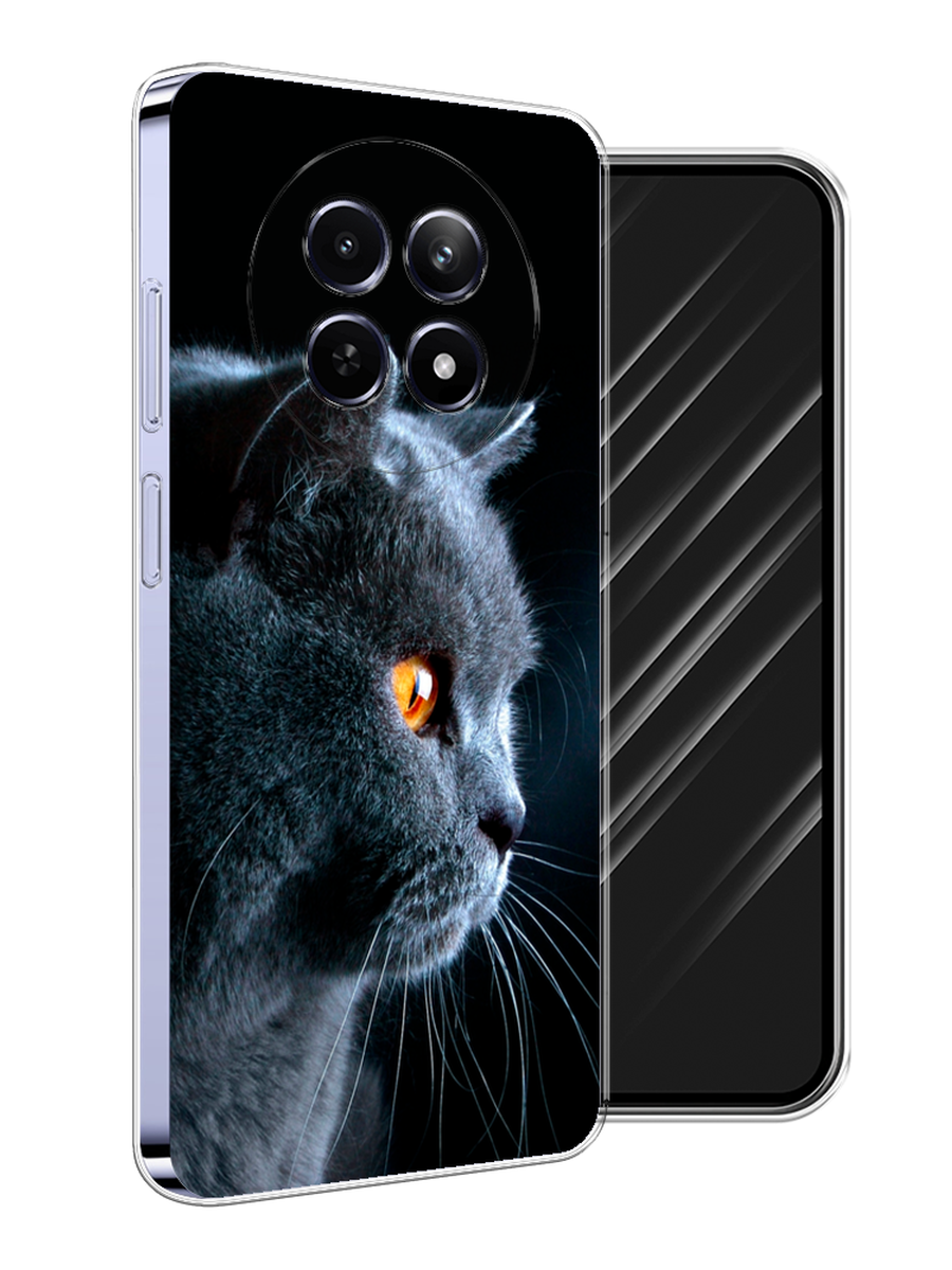 

Чехол Awog на Realme 12 5G "Благородный кот британец", Черный;серый;оранжевый, 2516450-1