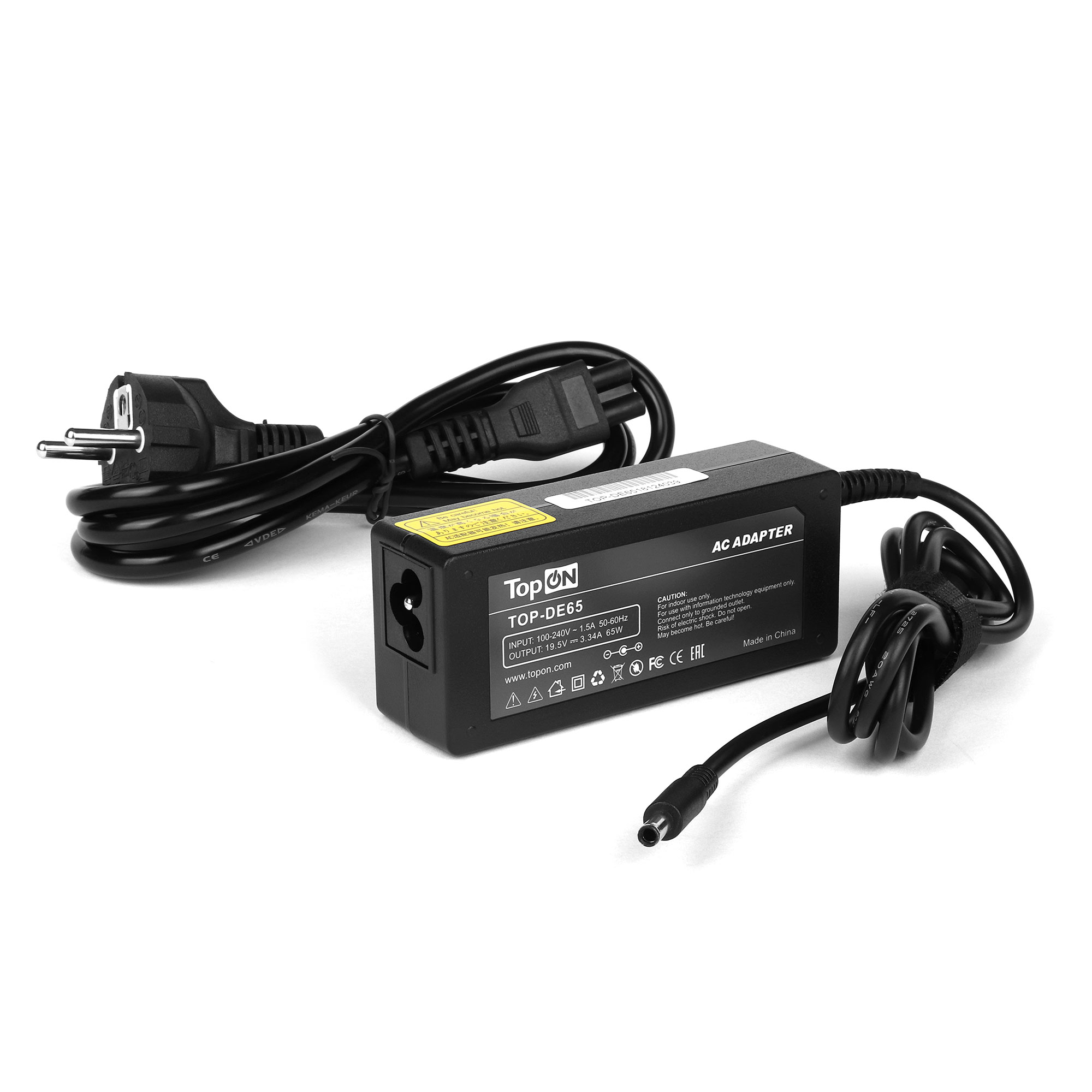 

Блок питания TopON для Dell 19V 3.34A (4.5x3.0) 65W 043NY4 TOP-DE65