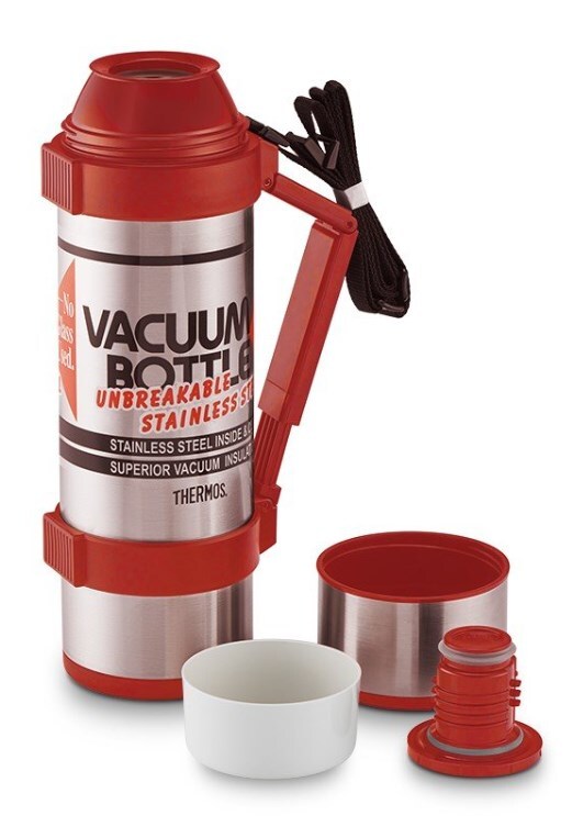 

Термос THERMOS NCB12B 1,2L стальной, Красный;серый