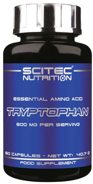 фото Аминокислота триптофан scitec nutrition tryptophan 60 капс.