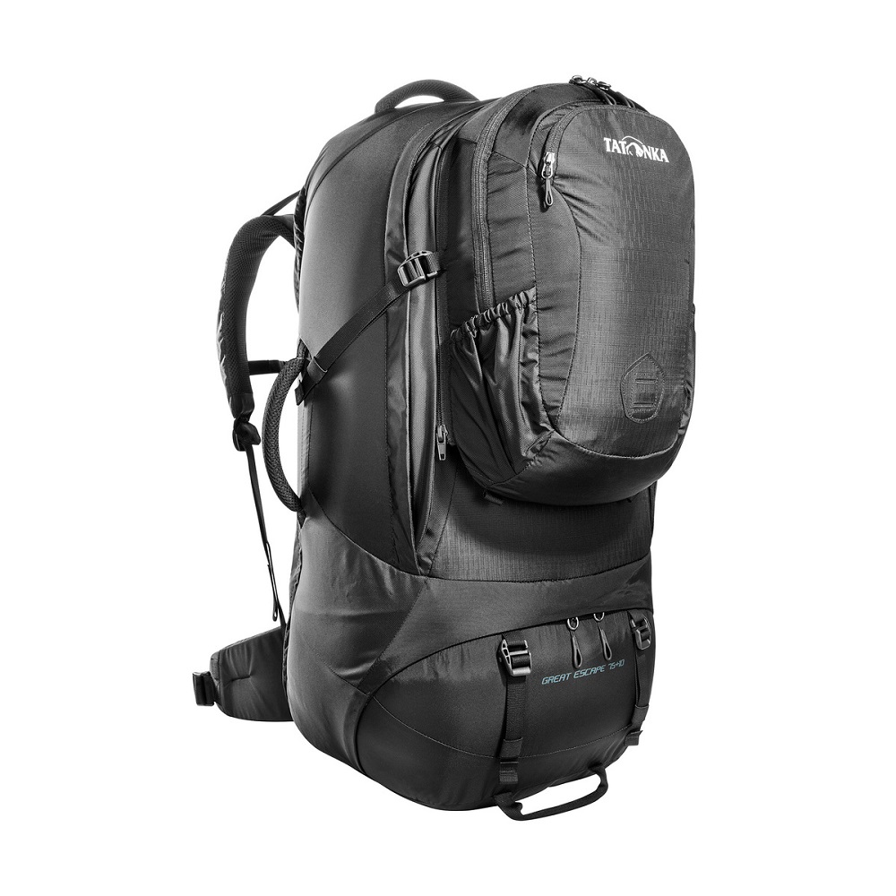 

Рюкзак Tatonka Great escape 75+10, black, Черный, Great escape 75+10
