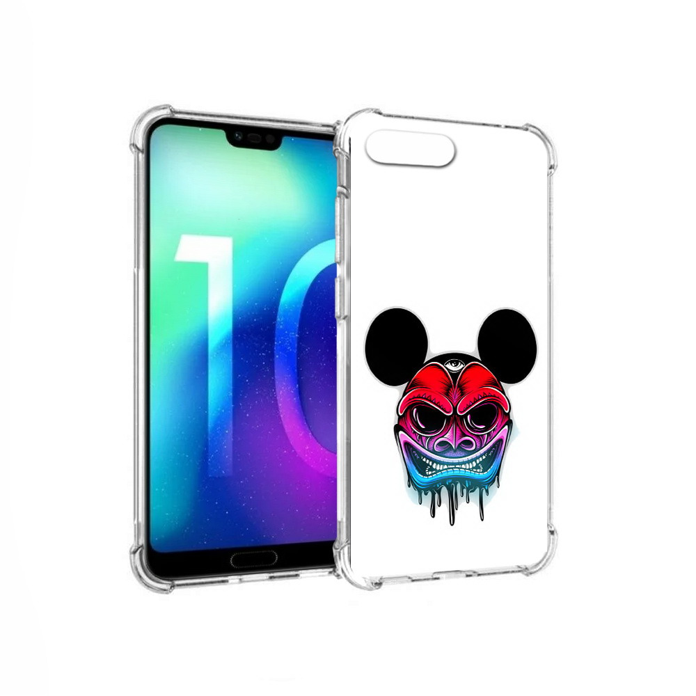 

Чехол MyPads Tocco для Huawei Honor 10 микки в маске (PT142657.34.473), Прозрачный, Tocco