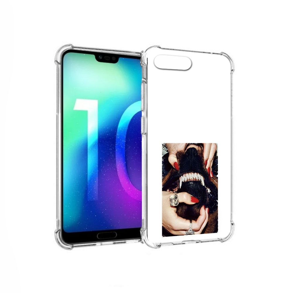 

Чехол MyPads Tocco для Huawei Honor 10 маникюр (PT142657.34.457), Прозрачный, Tocco