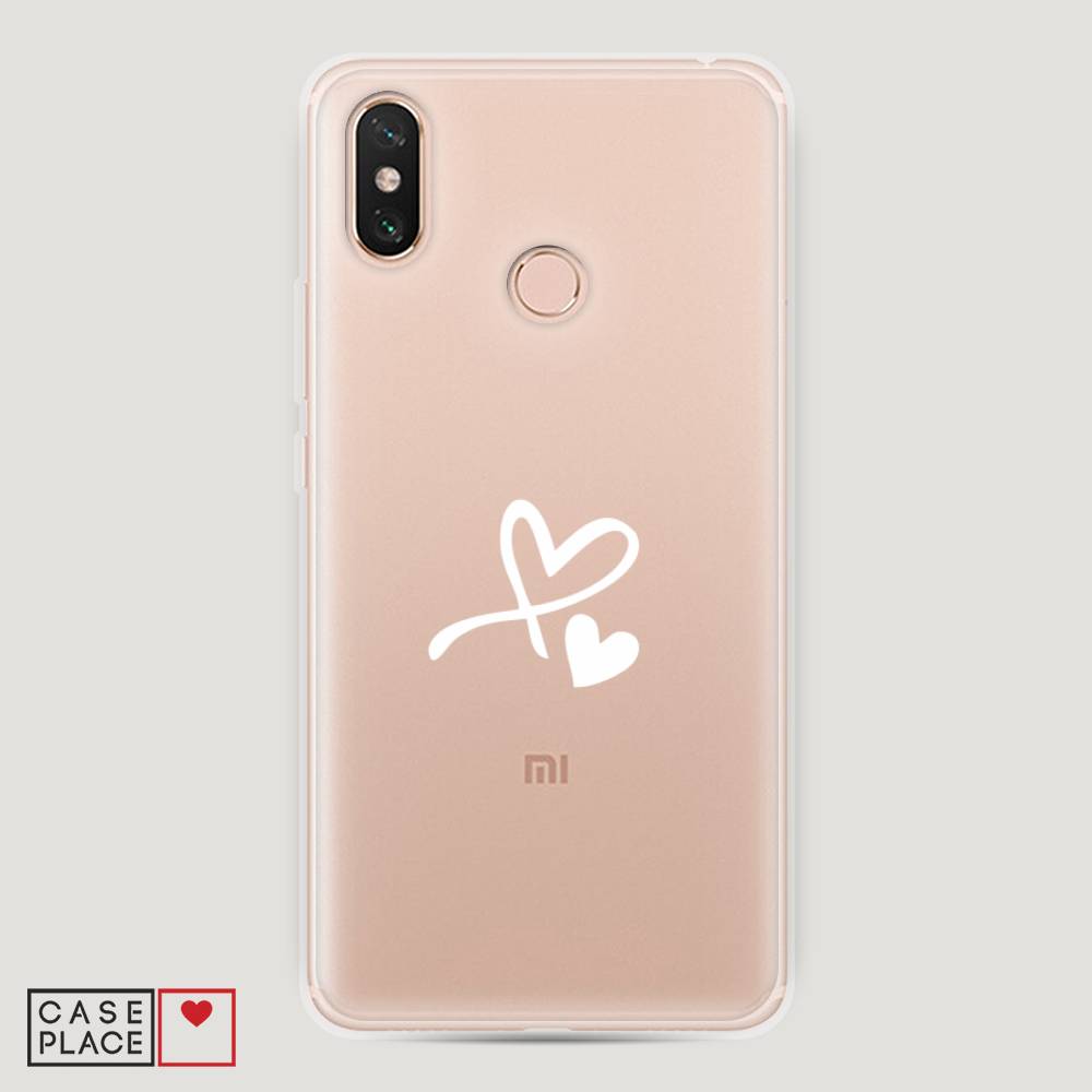 

Пластиковый чехол "Сердечко минимализм" на Xiaomi Mi Max 3