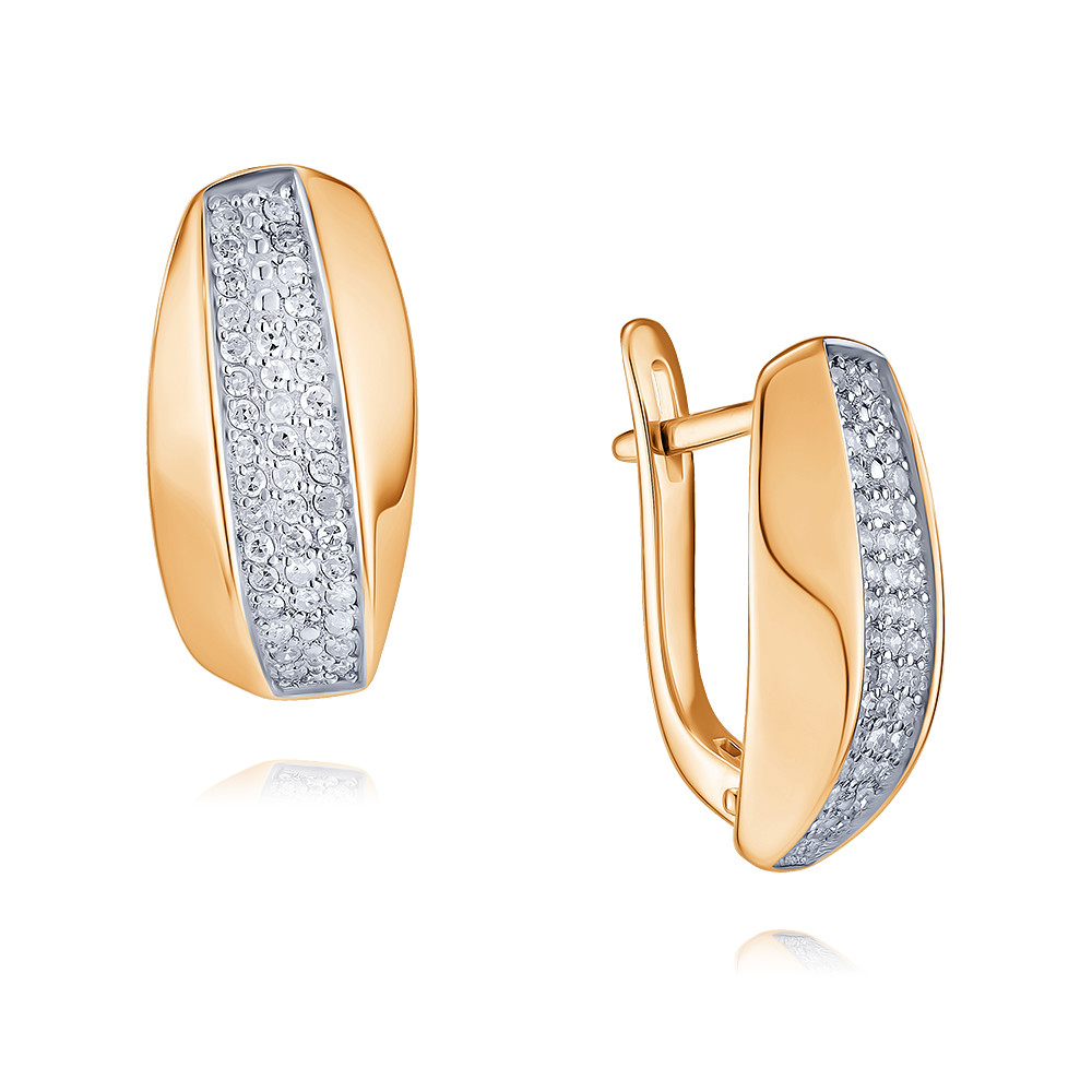 

Серьги из красного золота с бриллиантом ADAMAS 24037932/01-А50Д-41, 24037932/01-А50Д-41