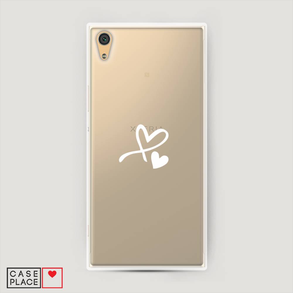 

Пластиковый чехол "Сердечко минимализм" на Sony Xperia XA1