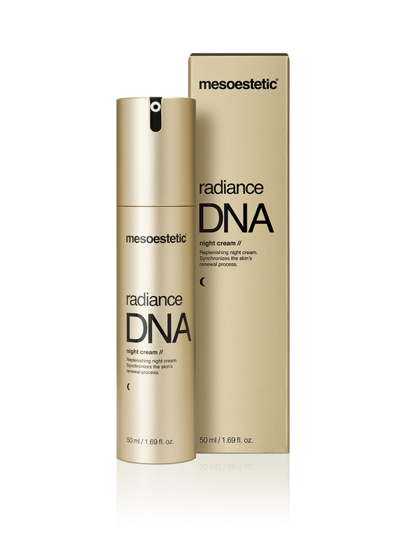 фото Ночной крем для лица глобального действия mesoestetic radiance dna night cream 50 мл