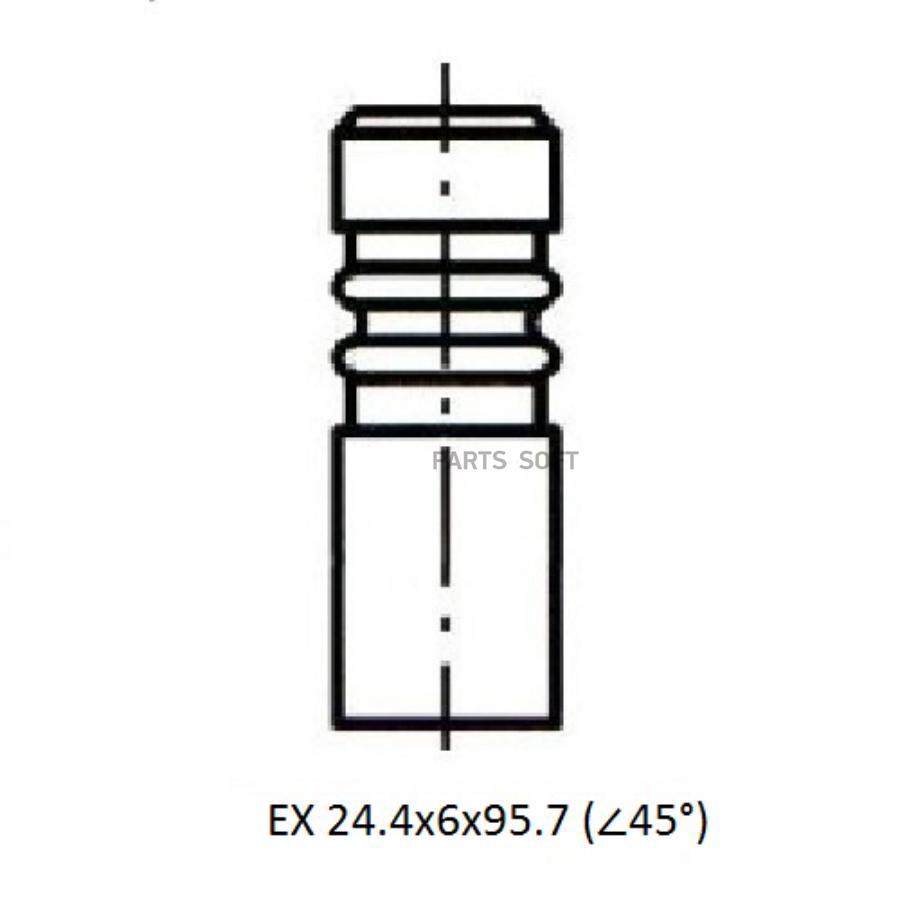 

КЛАПАН ДВС EX OPEL ANTARA ASTRA J INSIGNIA ZAFIRA CHEVROLET CAPTIVA CRUZE