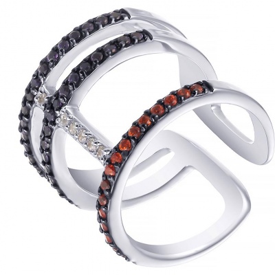 

Кольцо из серебра Джей Ви SR150003C_001_WG, фианит, SR150003C_001_WG