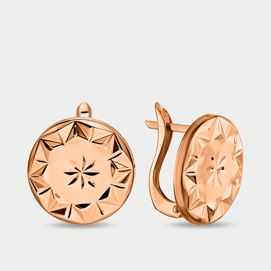 

Серьги из розового золота МАСКОМ СЗ 1-29, СЗ 1-29