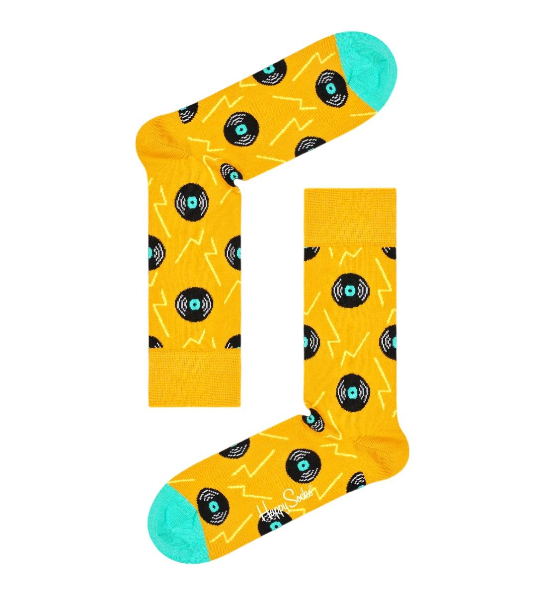 

Носки унисекс Vinyl Sock с виниловыми пластинками, VIN01