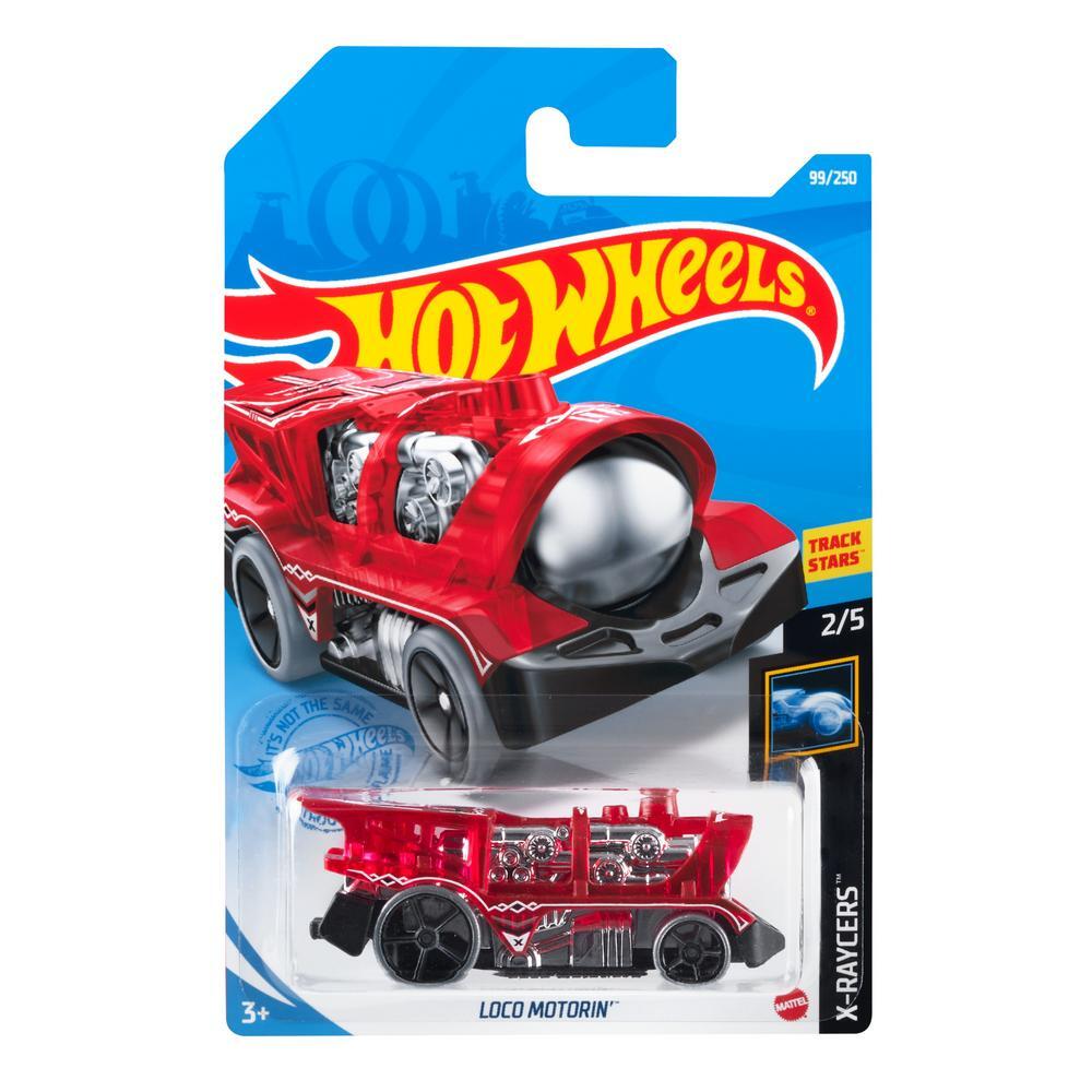 фото Машинка hot wheels коллекционная loco motorin красный gtc48