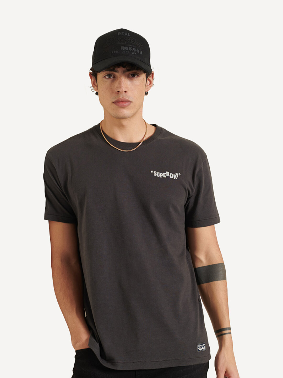 

Футболка мужская Superdry SUSHI ROLLERS TEE черная S, SUSHI ROLLERS TEE