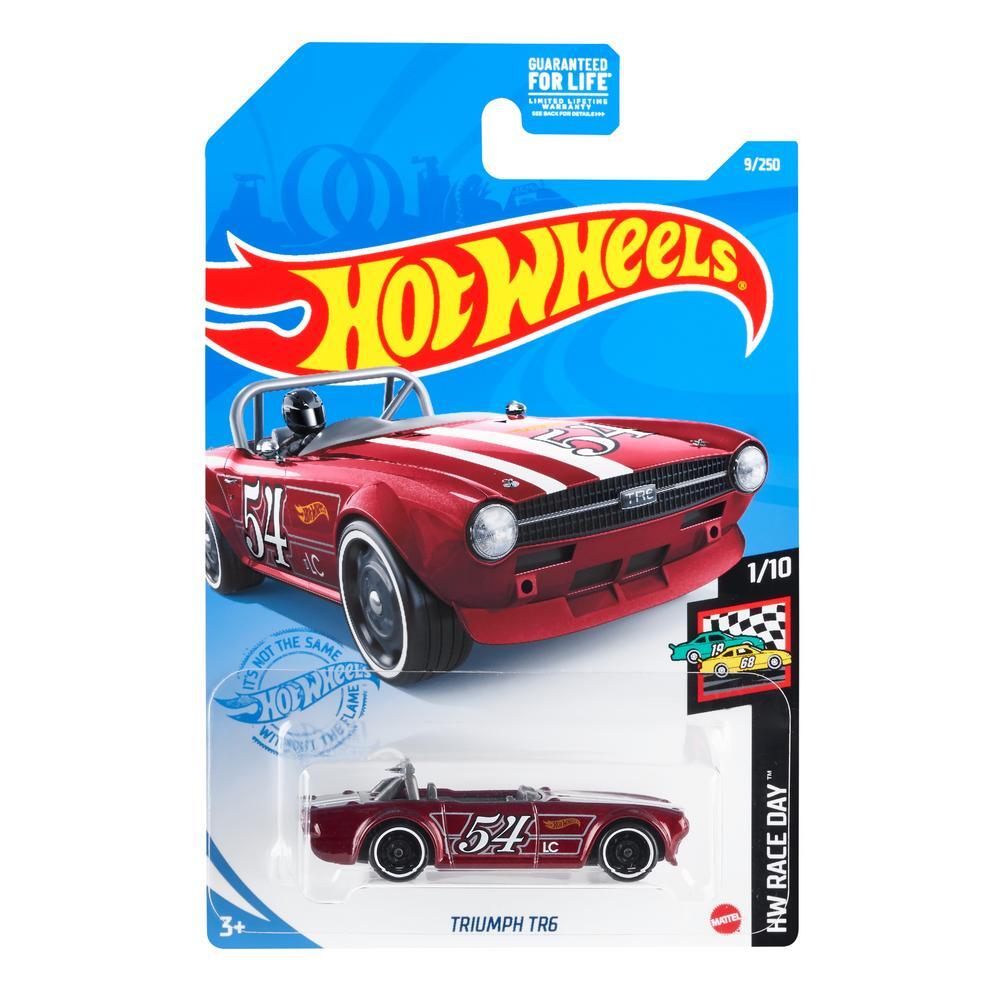 

Машинка Hot Wheels коллекционная TRIUMPH TR6 бордовый GTB87, GTB87