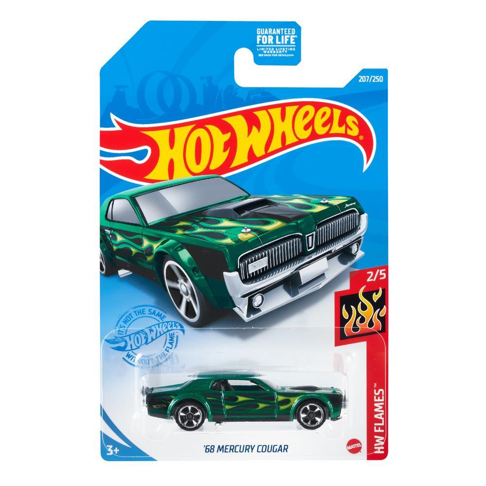

Машинка Hot Wheels коллекционная 68 MERCURY COUGAR зеленый GTB17, GTB17