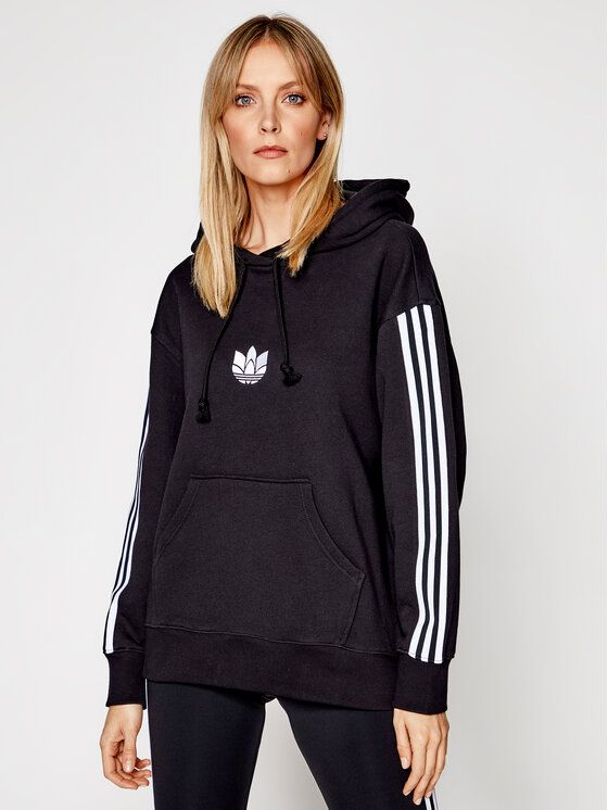 

Худи женское Adidas 0000207828155 черное 30 EU, Черный, 0000207828155