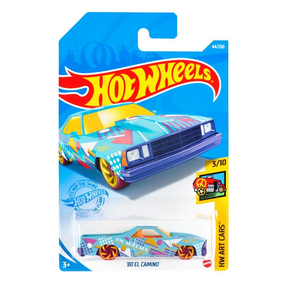 

Машинка Hot Wheels коллекционная 80 EL CAMINO голубой GTB96, GTB96