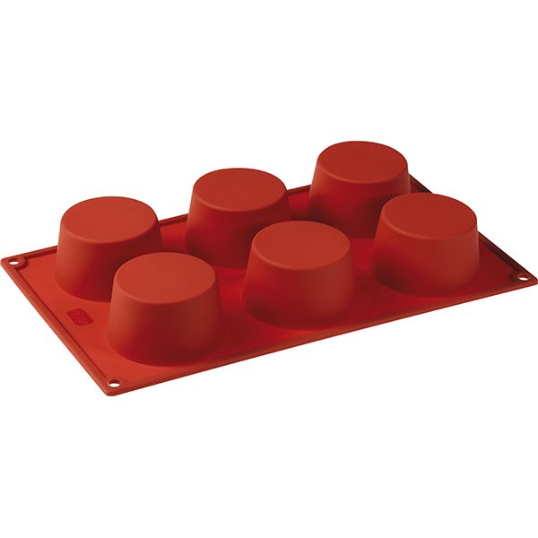 

Форма для кондитерских изделий Тарталетки d=7 см h=3.7 см Paderno 4140913, Коричневый