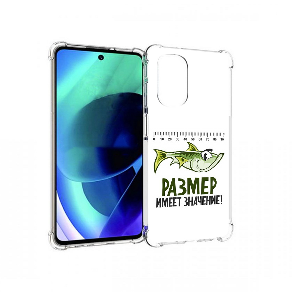 

Чехол MyPads Tocco для Motorola Moto G51 размер не имеет значения (PT227078.365.569), Прозрачный, Tocco