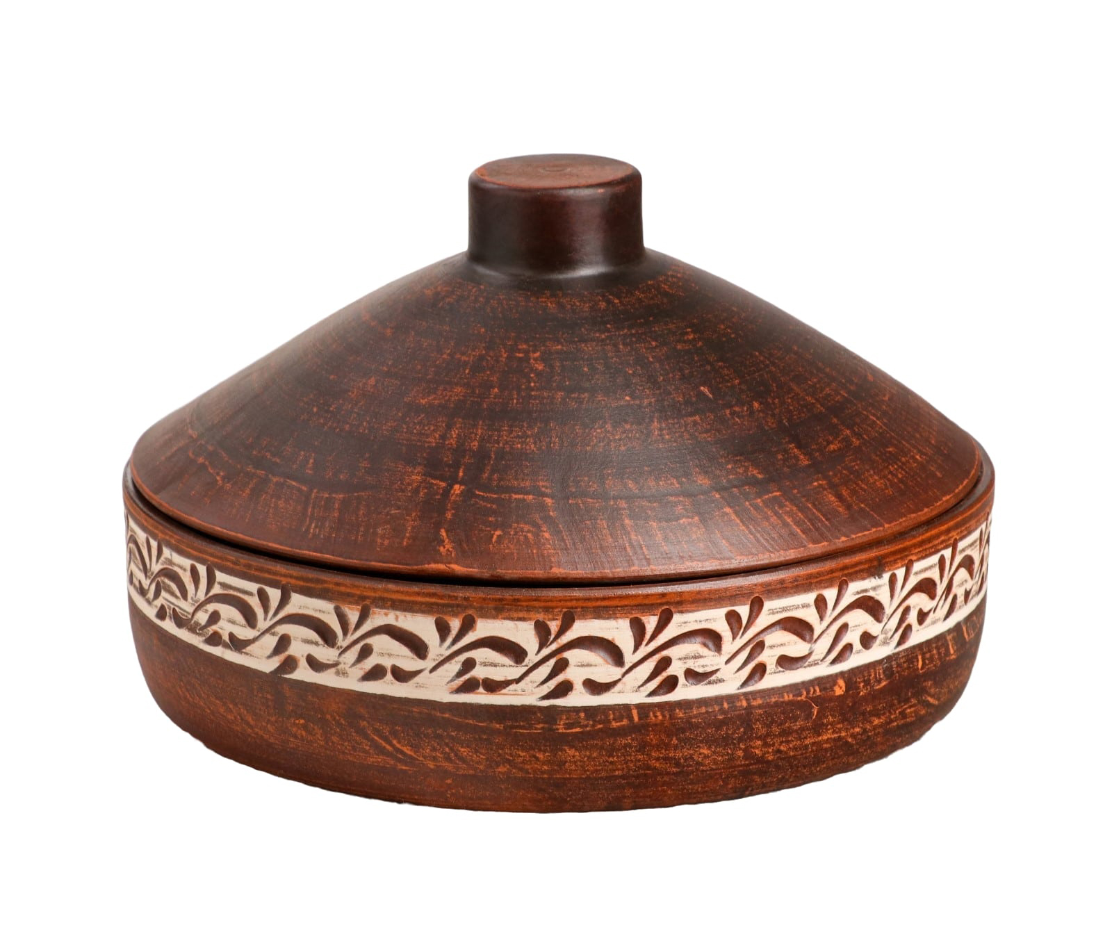 Сковорода Красная глина 26 см 2,5 л