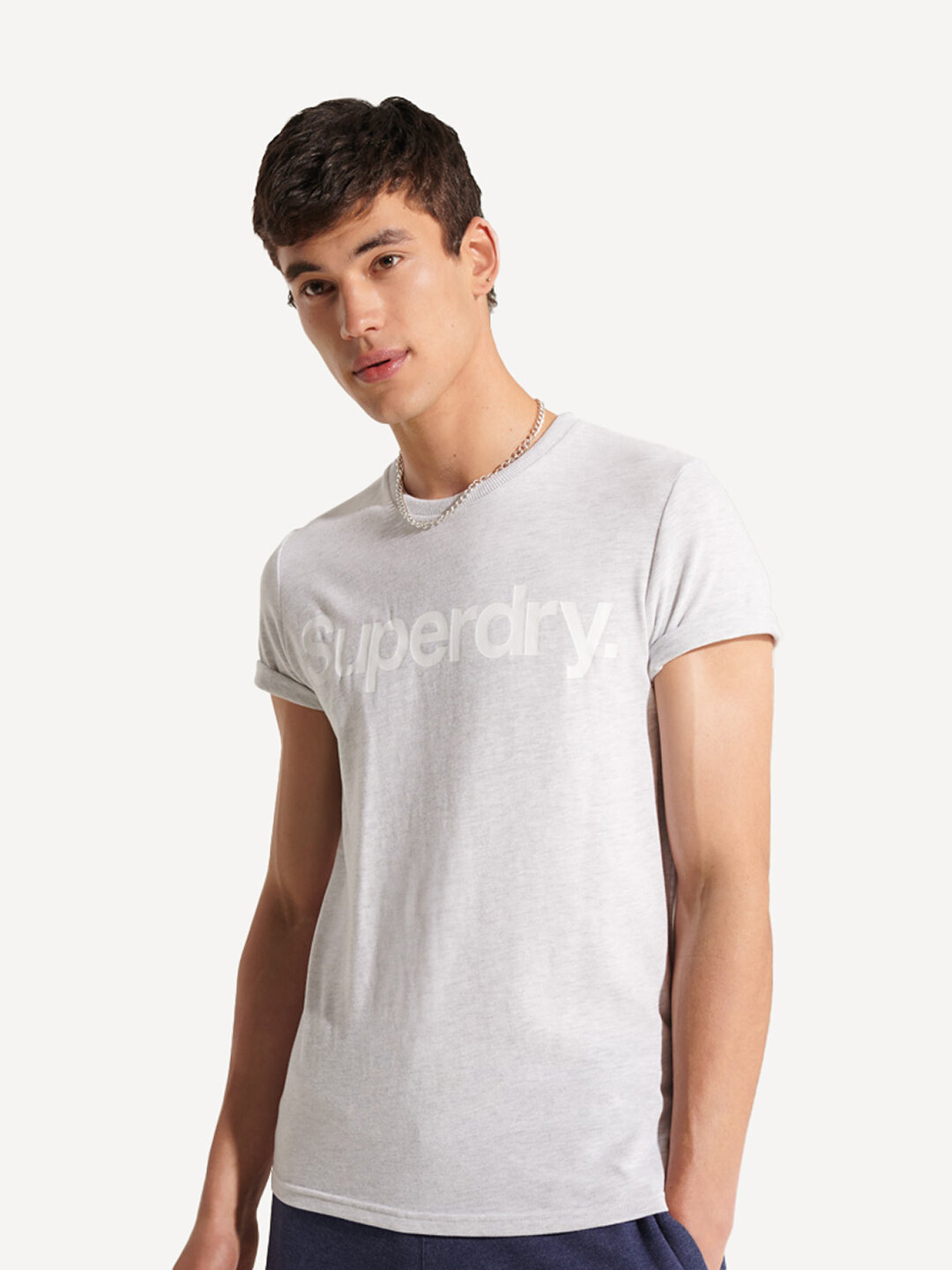 фото Футболка мужская superdry cl tee белая m