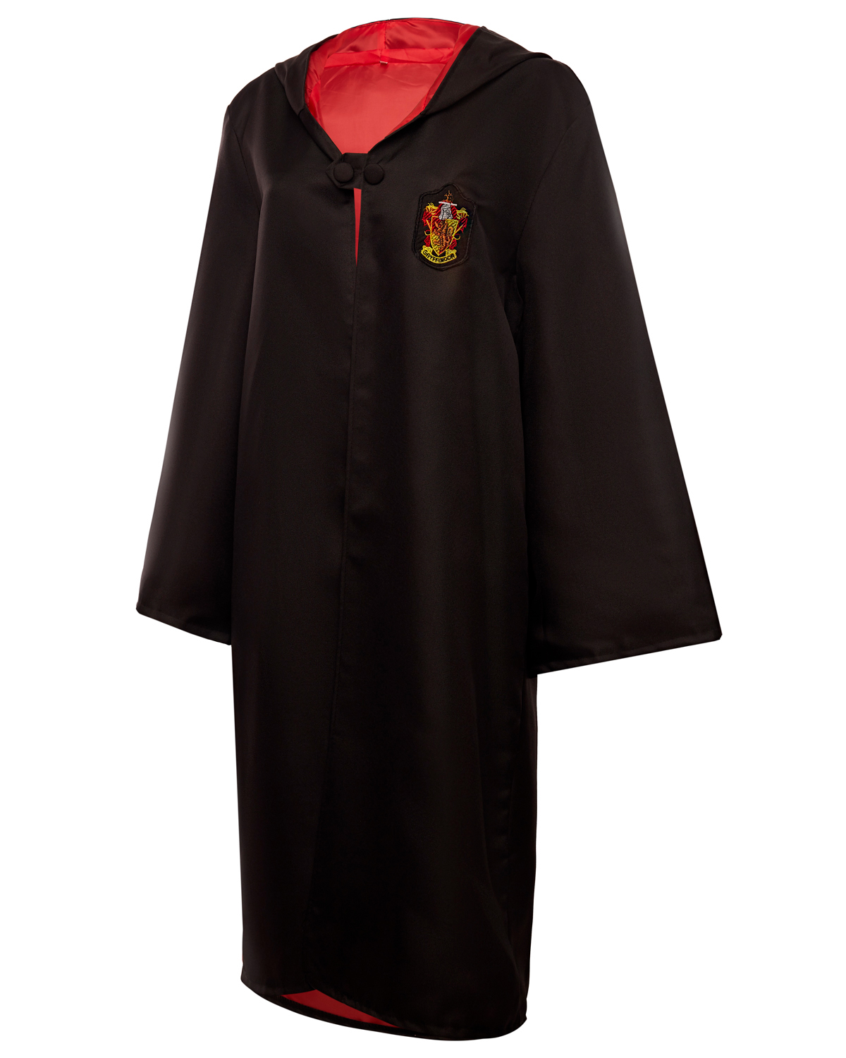 Мантия карнавальная Гарри Поттер с красным подкладом на рост 135 - 145 см