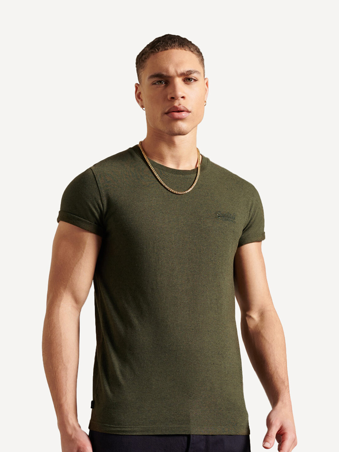 

Футболка мужская Superdry OL VINTAGE EMB TEE хаки M, OL VINTAGE EMB TEE