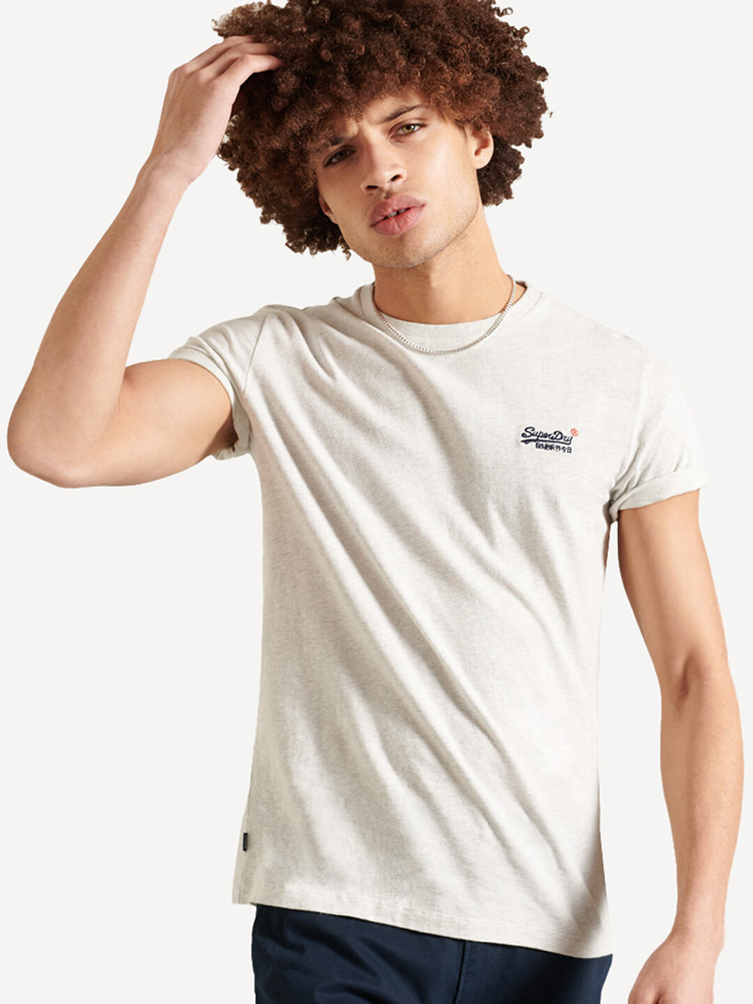 

Футболка мужская Superdry OL VINTAGE EMB TEE серая M, OL VINTAGE EMB TEE