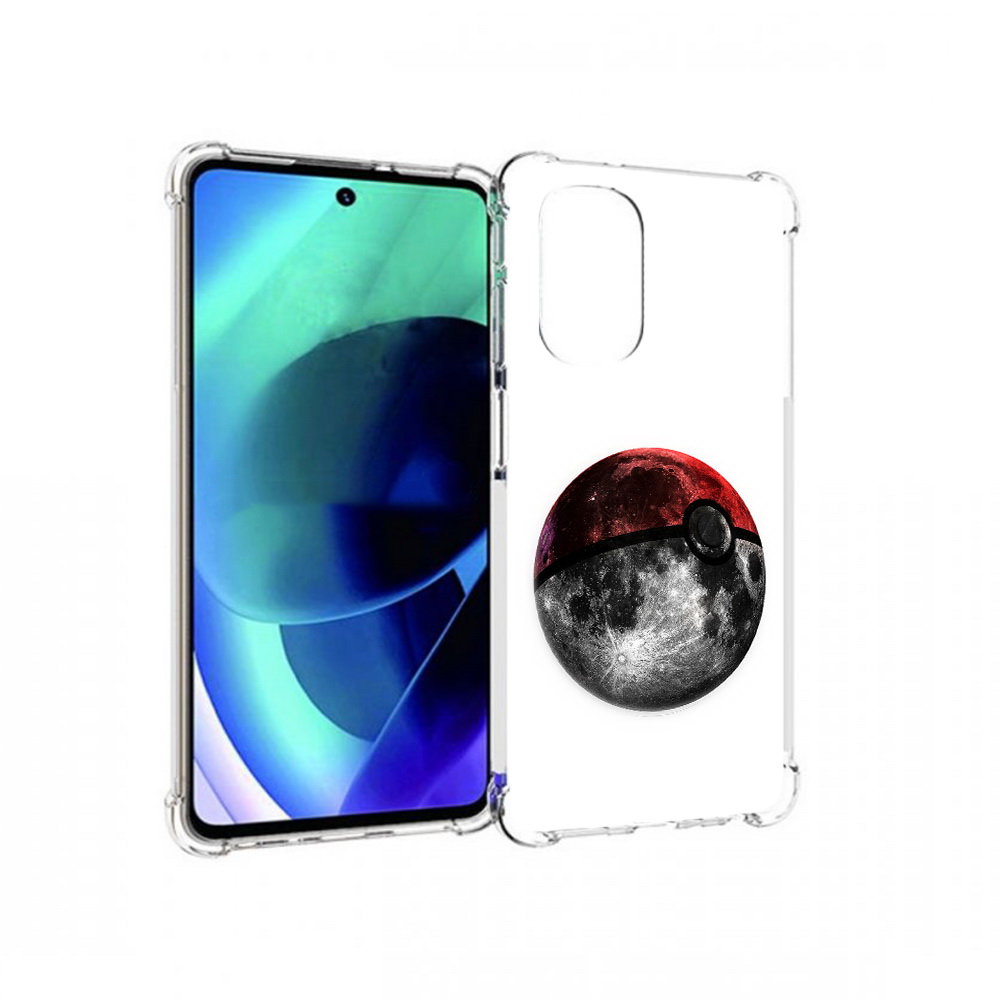 

Чехол MyPads Tocco для Motorola Moto G51 планета покебол (PT227078.365.543), Прозрачный, Tocco