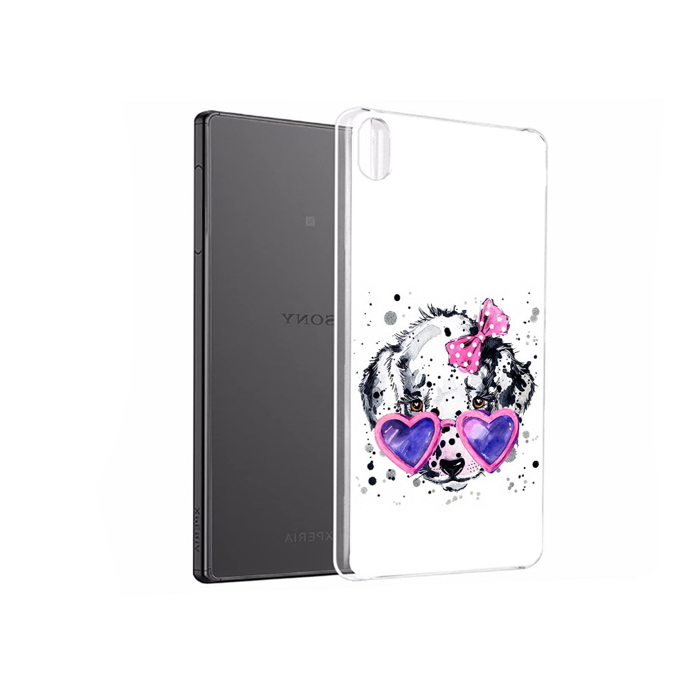 

Чехол MyPads Tocco для Sony Xperia X Performance долматинец в очках (PT28977.239.337), Прозрачный, Tocco