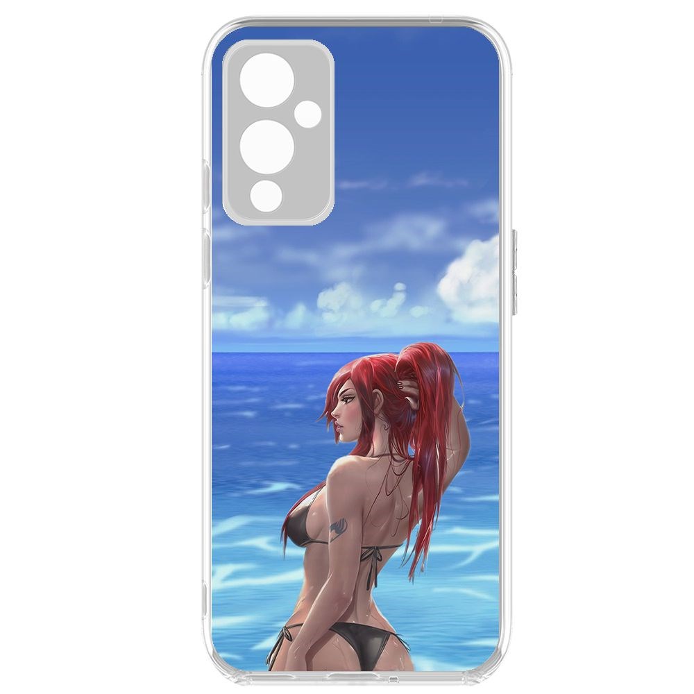 фото Чехол-накладка krutoff clear case купальник женский для oneplus 9