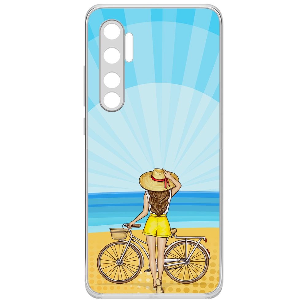 

Чехол-накладка Krutoff Clear Case Шорты женские для Xiaomi Mi Note 10 Lite