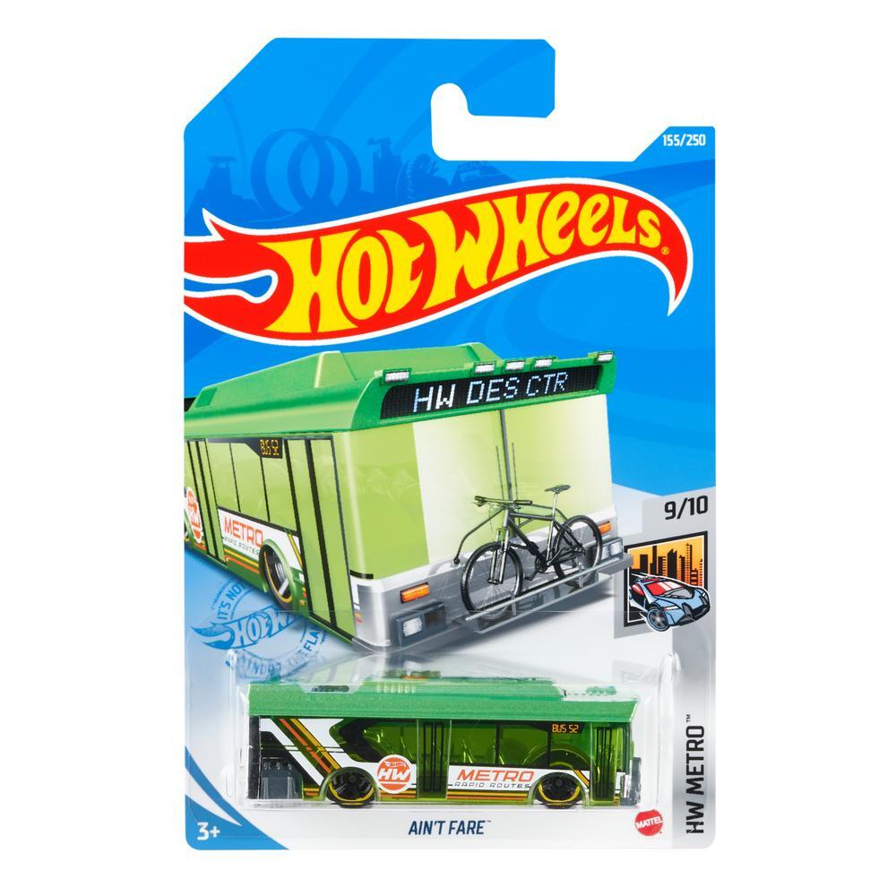 

Машинка Hot Wheels коллекционная AINT FARE зеленый GRX52, GRX52